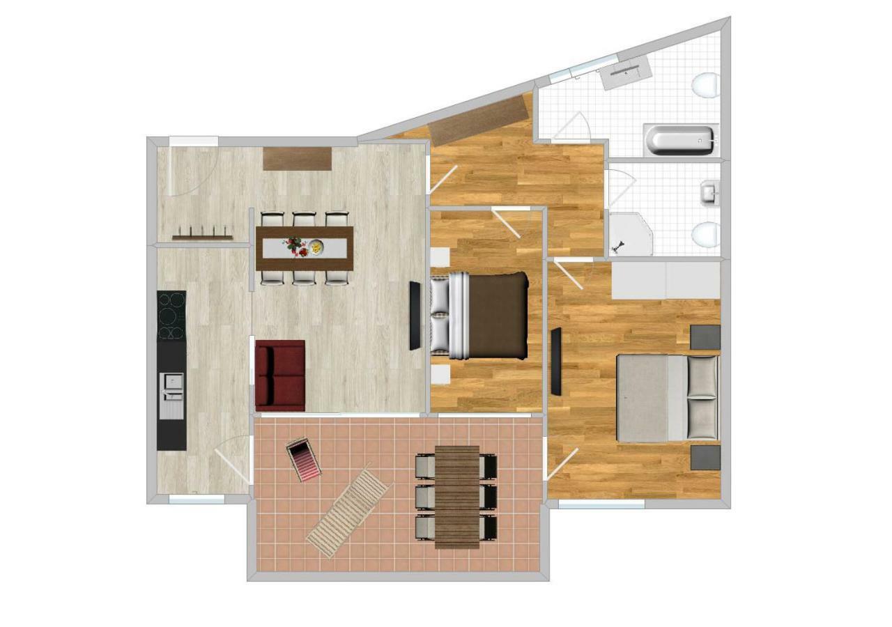 Appartment Larcher - Meinhard Мерано Екстер'єр фото